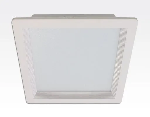 36W LED Einbau Downlight weiß quadratisch dimmbar Neutral Weiß / 4000-4500K 3600lm 230VAC IP43 120Grad