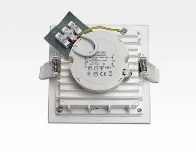 20W LED Einbau Downlight weiß quadratisch Warm Weiß / 2700-3200K 1200lm 230VAC IP44 120Grad — Bild 4