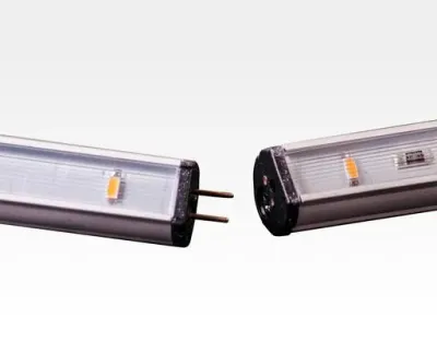 3,5W LED slim Lichtleiste Doppelpack 50cm 300lm WarmWeiß / 12VDC 120Grad 2700-3200K — Bild 2