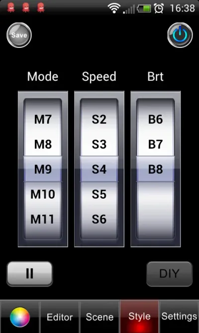 LED RGB Modul zum steuern mit SmartPhone/Tablet, Android/iOS / für 12-24VDC max. 3x3A mit Easy Stecker — Bild 3